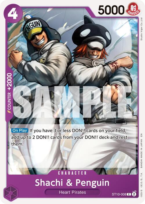 Shachi & Penguin Card Front