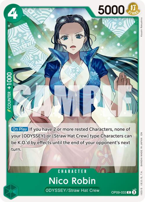 Nico Robin Card Front