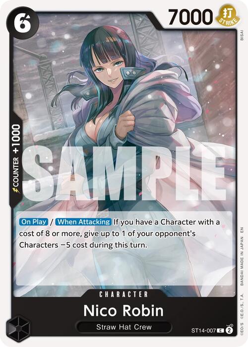 Nico Robin Card Front