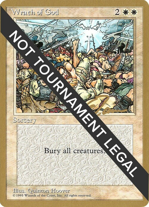 Wrath of God Card Front