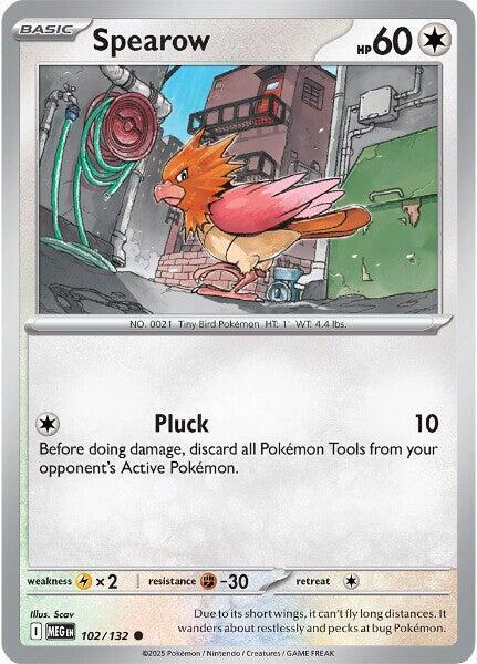 Spearow Card Front