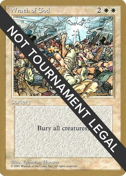 Wrath of God Card Front