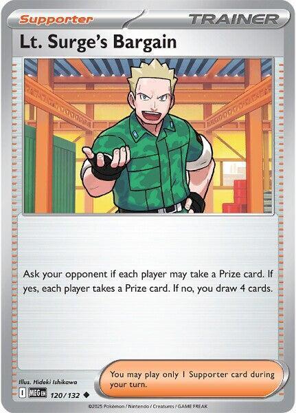 Lt. Surge's Bargain Card Front