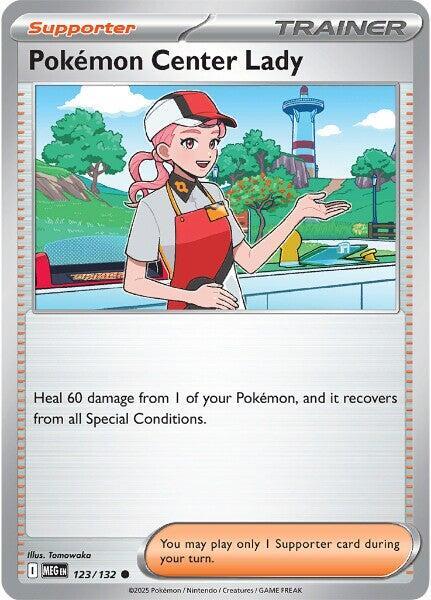 Pokemon Center Lady Card Front