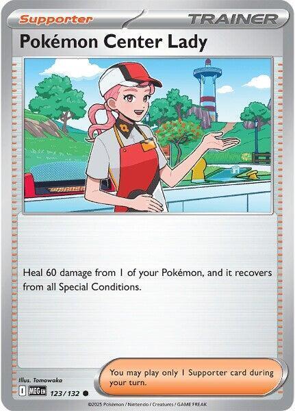 Pokemon Center Lady Card Front