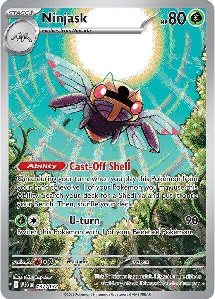 Ninjask Card Front