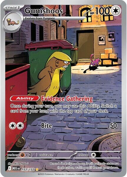 yungoos pokemon card Gumshoos Mega Evolution | Pokémon [Colorless]. Pokemon SM-5 Ultra Prism Card:
