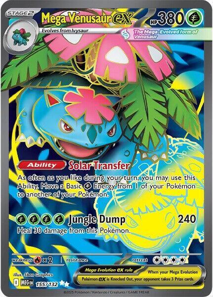 Mega Venusaur ex Frente