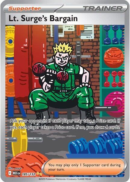 Lt. Surge's Bargain Card Front