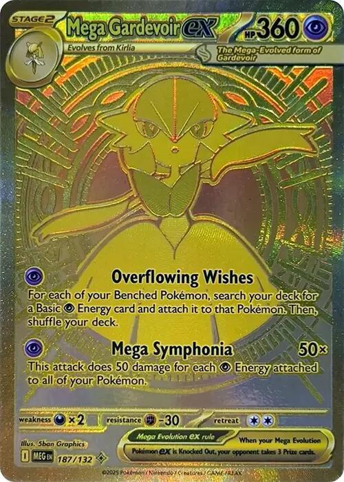 Mega Gardevoir ex Card Front