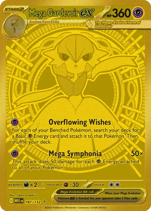 Mega Gardevoir ex Card Front