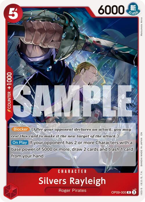 Silvers Rayleigh Card Front