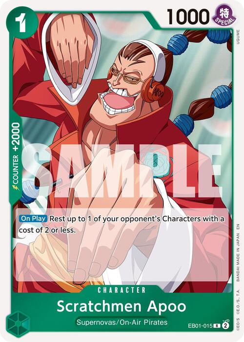 Scratchmen Apoo Card Front