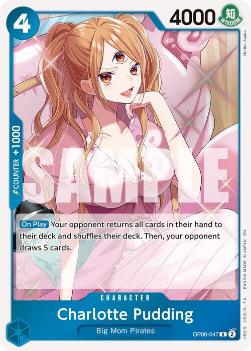 Charlotte Pudding Card Front