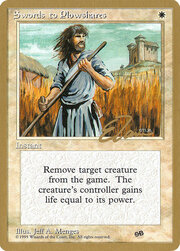 Swords to Plowshares · Sideboard 052sb