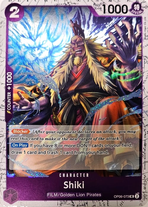 Shiki Card Front