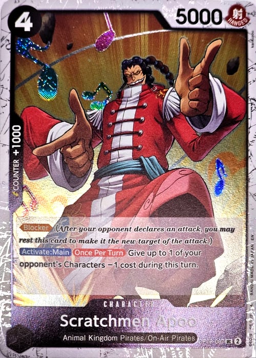 Scratchmen Apoo Card Front