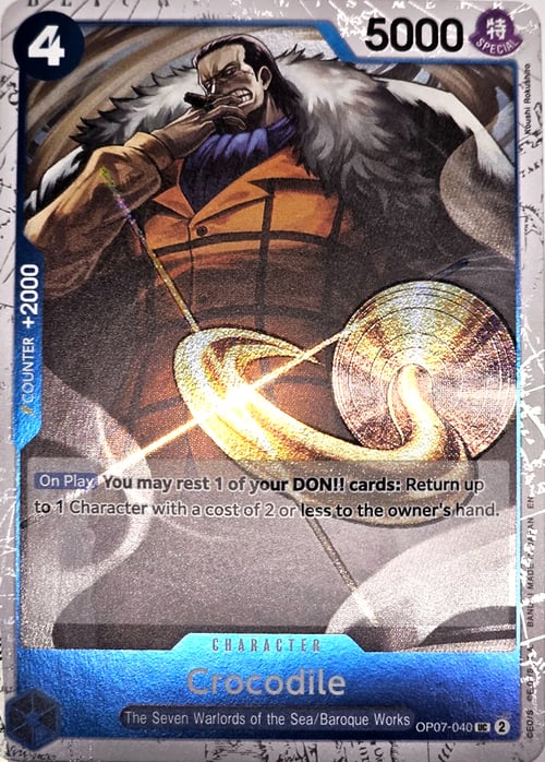 Crocodile Card Front