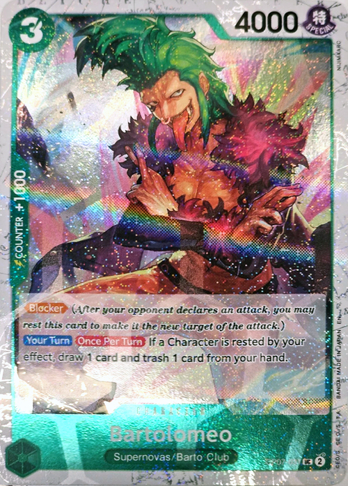 Bartolomeo Card Front