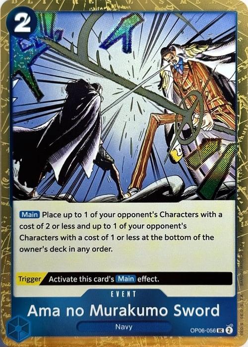 Ama no Murakumo Sword Card Front