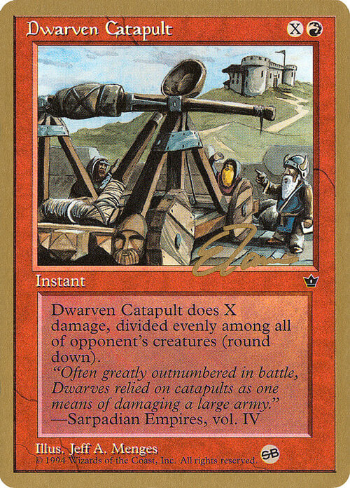 Catapulta dei Nani Card Front