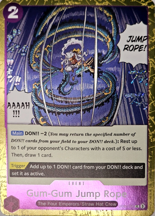 Gum-Gum Jump Rope Card Front