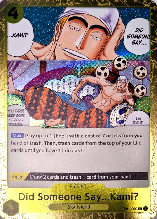 Did Someone Say...Kami? Card Front