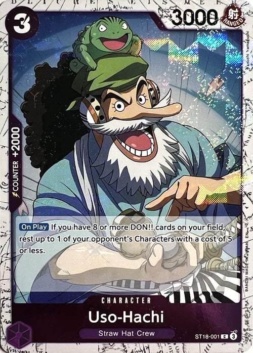 Uso-Hachi Card Front