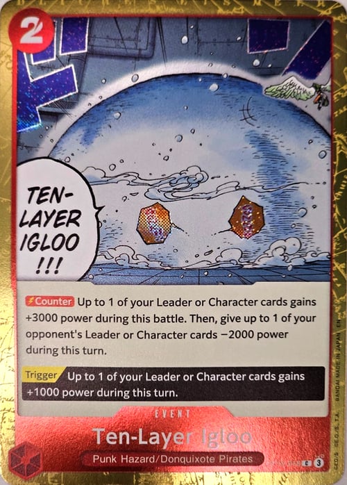 Ten-Layer Igloo Card Front