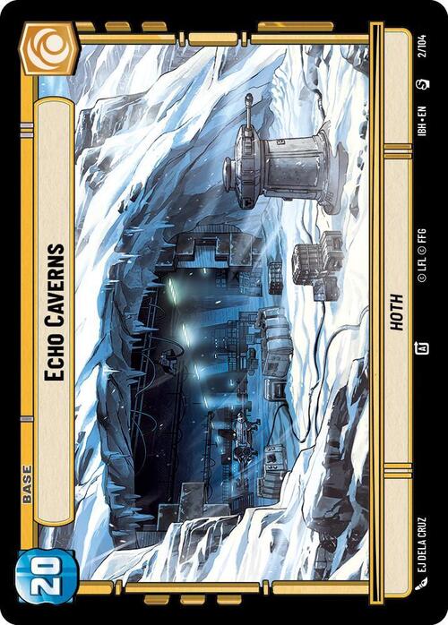 Echo Caverns Card Front