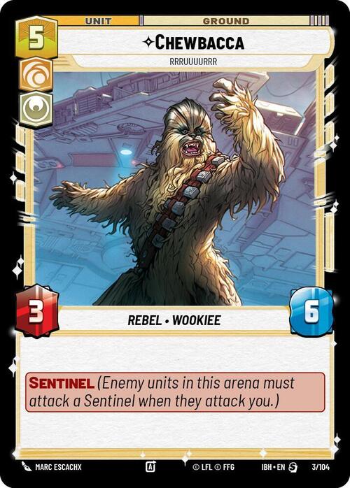 Chewbacca - Rrruuuurrr Card Front