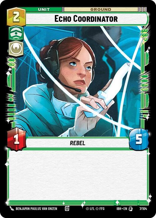 Echo Coordinator Card Front