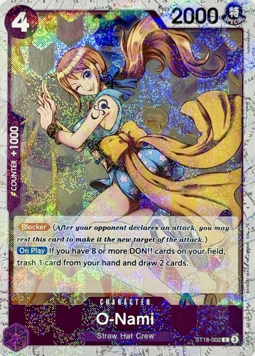 O-Nami Card Front