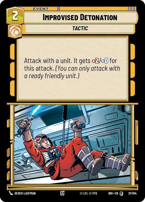 Detonazione Improvvisata Card Front