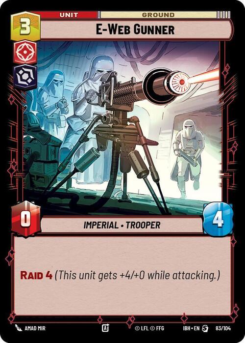 Artigliere E-Web Card Front