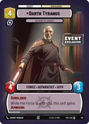 Darth Tyranus, Servant of Sidious