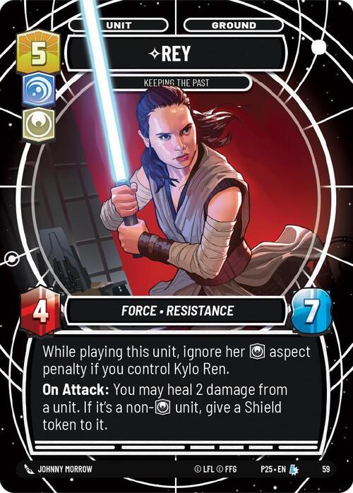 Rey - Keeping the Past Card Front