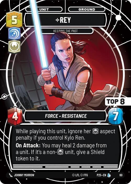 Rey, Keeping the Past Card Front