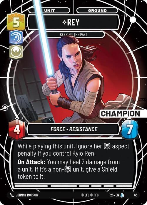 Rey - Keeping the Past Card Front