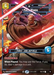 Mace Windu, Salta In Azione