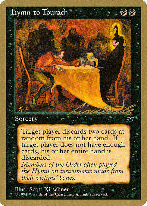 Hymn to Tourach Card Front