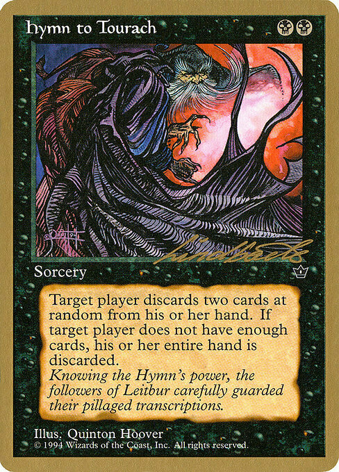 Hymn to Tourach Card Front