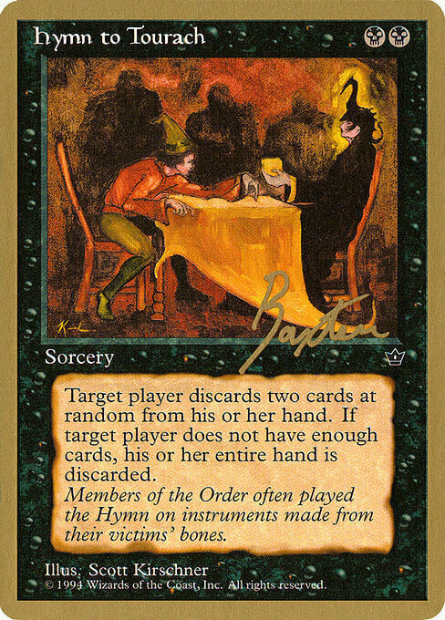 Hymn to Tourach Card Front