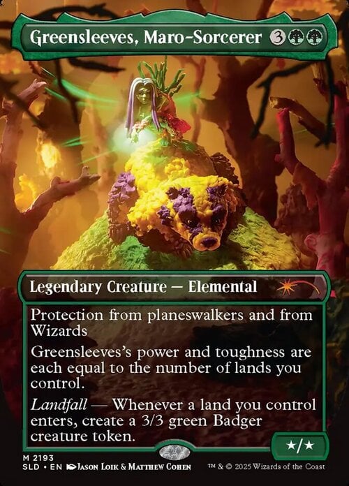 Greensleeves, Maro-Sorcerer Card Front