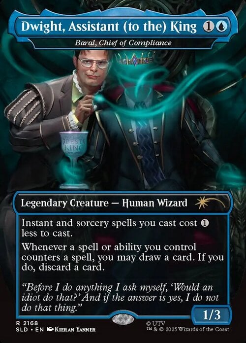 Baral, Chief of Compliance Card Front