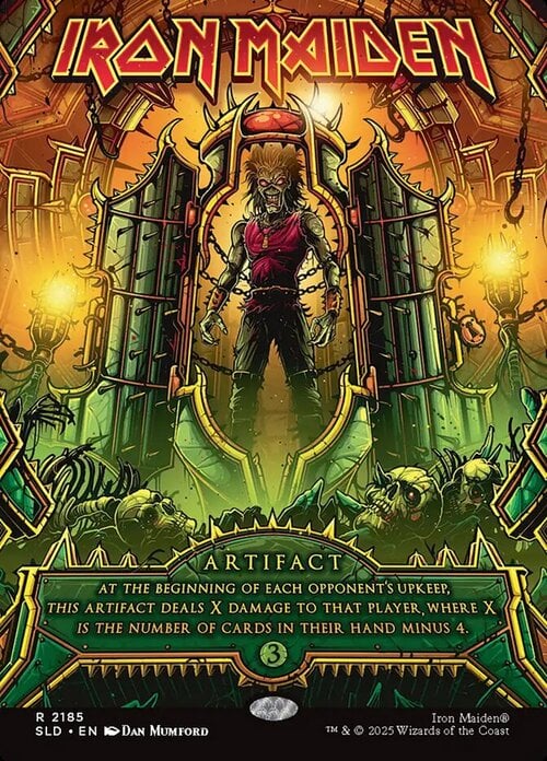 Iron Maiden Card Front