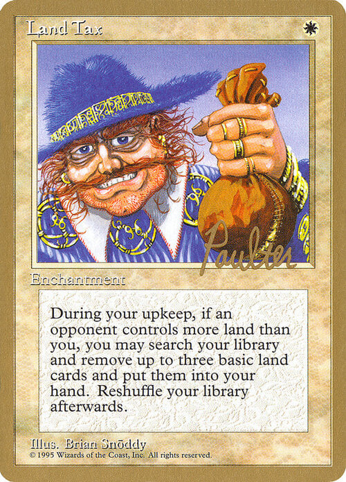 Tassa sulle Terre Card Front