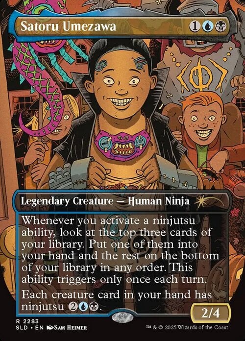 Satoru Umezawa Card Front