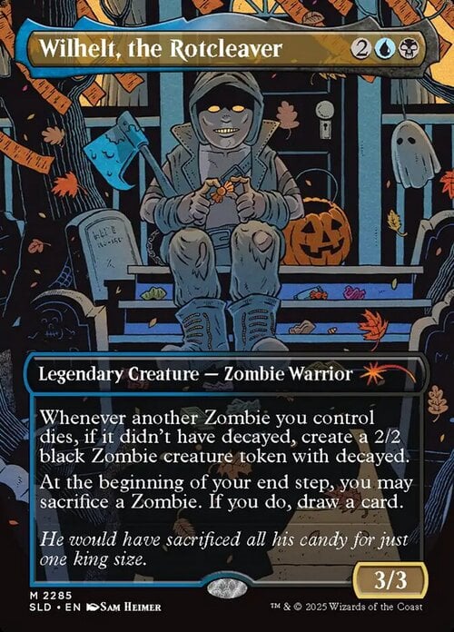 Wilhelt, la Mannaia Putrida Card Front