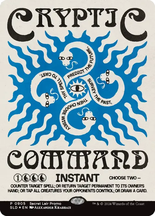 Cryptic Command Card Front